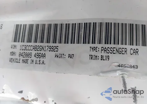 2016 Chrysler 200 Limited Platinum from USA, damaged, VIN 1C3CCCAB2GN179925